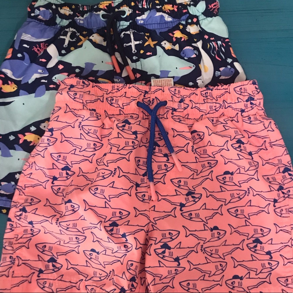 Boys bathing suits - 7 piece bundle